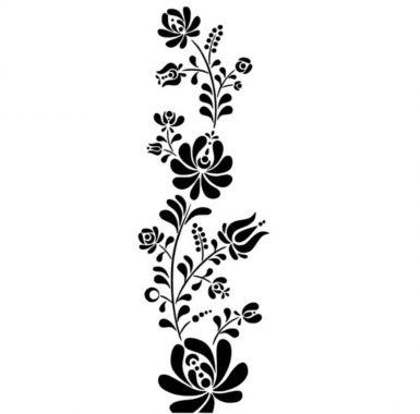 stencil-floreali-fiori-stilizzati