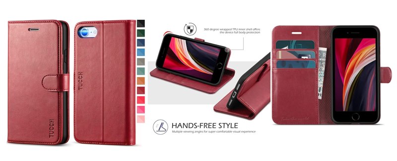 custodia-flip-libro-iphone-se-2020-amazon-tutti-i-colori-disponibili