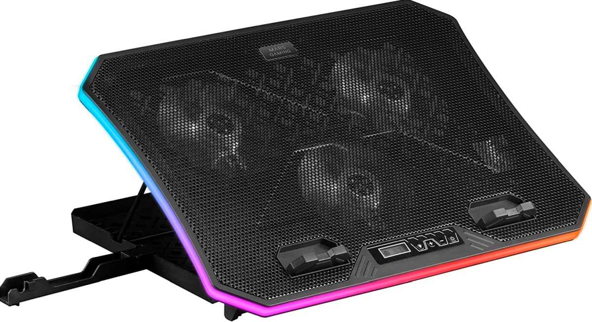 base-raffreddamento-portatile-marsgaming-laptop-fino-a-19-pollici-ventole-silenziose-led